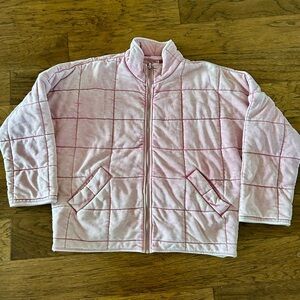 Forever 21 Pink Quilted Jacket - Size Small